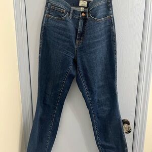 J. Crew Dark Blue Straight Leg Jeans